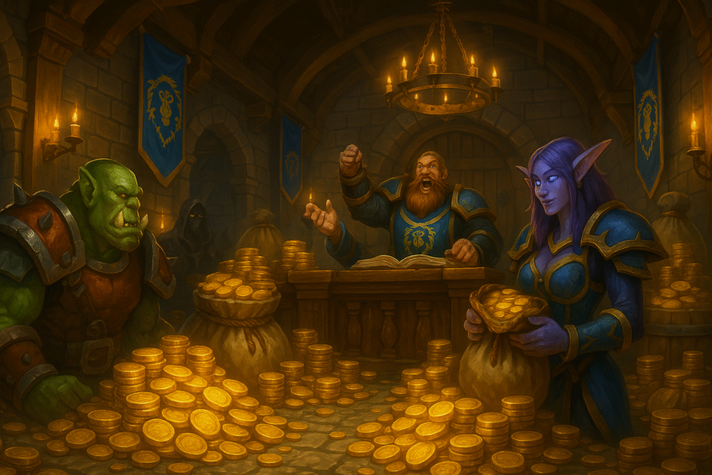 How Gold Influences PvP and PvE in World Of Warcraft